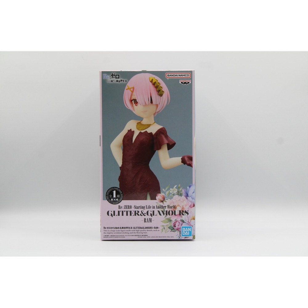 RE Zero Starting Life in Another World Glitter & Glamours‎ Ram Figure